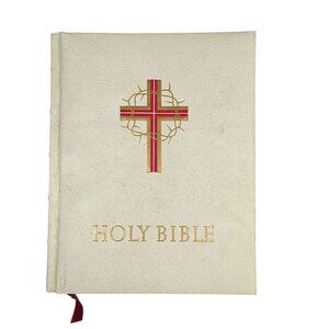 Catholic Deluxe Edition Holy Bible 1961 Vintage Hardcover Confraternity